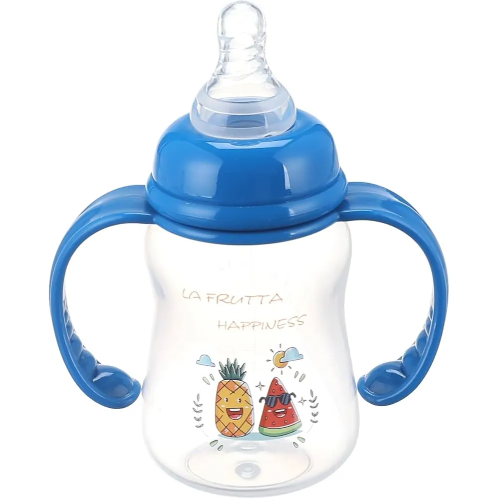 La Frutta | Printed Plastic Feeding Bottle with Handle | 150ml