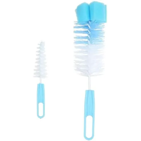 La Frutta | Baby Bottle Cleaning Brush Multicolor | 2 Pcs