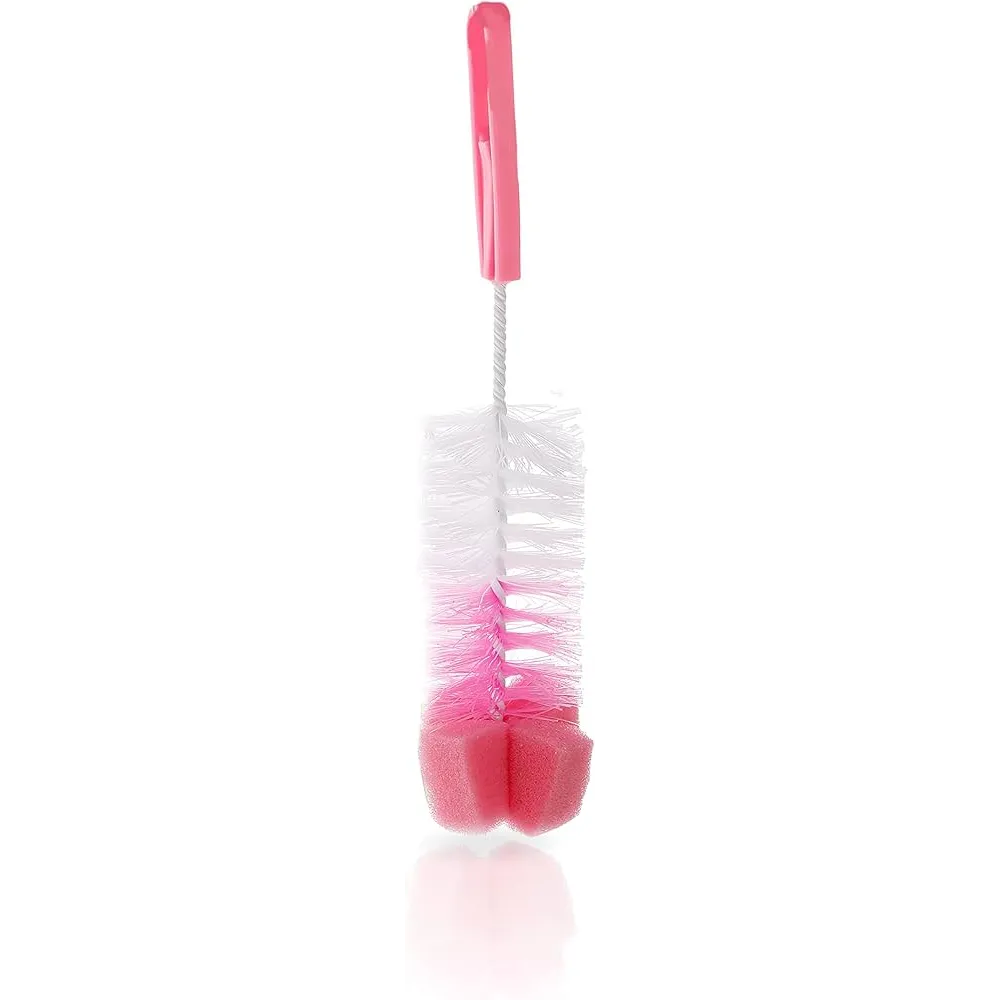 La Frutta | Nursing Bottle Brush with Sponge Pink