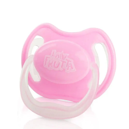 La Frutta | Pacifier With Cover Round Teat Small 0-6 months - Pink