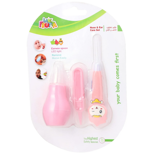 La Frutta | Pink Nose & Ear Care Set | 3 Pcs