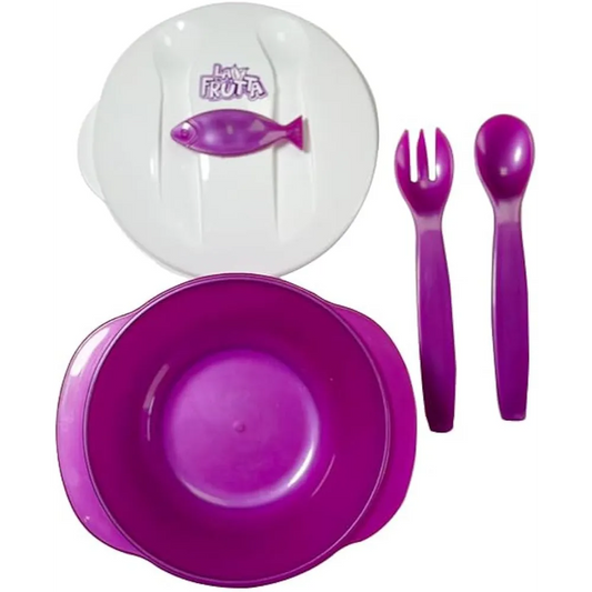 La Frutta | Baby Food Set Purple | 4 Pcs 300ml