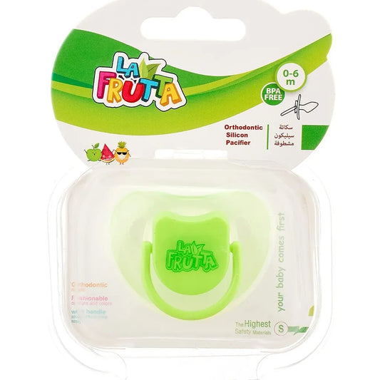 La Frutta | Orthodontic Pacifier With Cover Size Small 0-6 Months