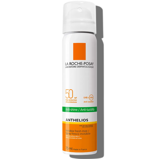 La Roche Posay | Anthelios Face Sunscreen Mist SPF 50+ for Sensitive & Oily Skin| 75 ml