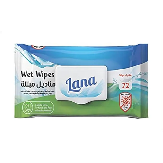 Lana | Sanitize Wet Wipes | 72Pcs