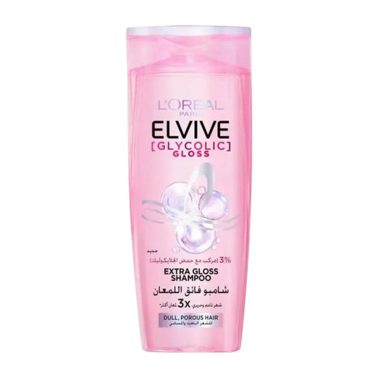 L'Oreal | Elvive Glycolic Gloss Hair Care Shampoo for Dull Hair | 400ml