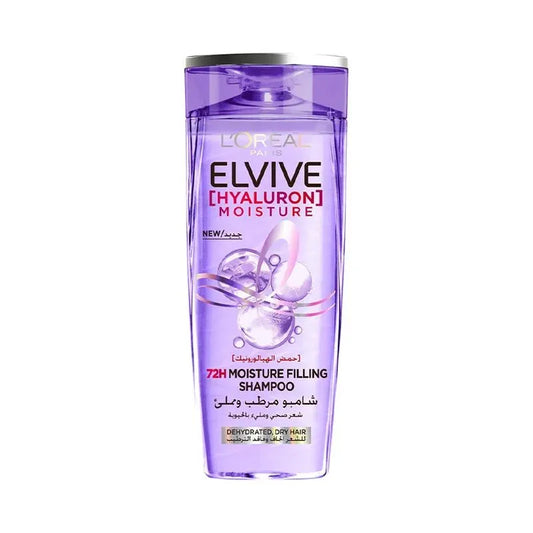 L'Oréal Paris | Elvive Hyaluron Moisture 72h Shampoo With Hyaluronic Acid | 400ml 32LE Off