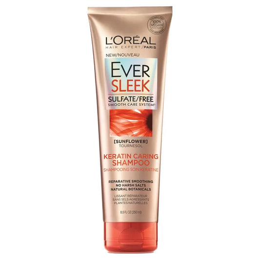 L'Oreal Paris | EverSleek Sulfate Free Keratin Caring Shampoo | 250ml