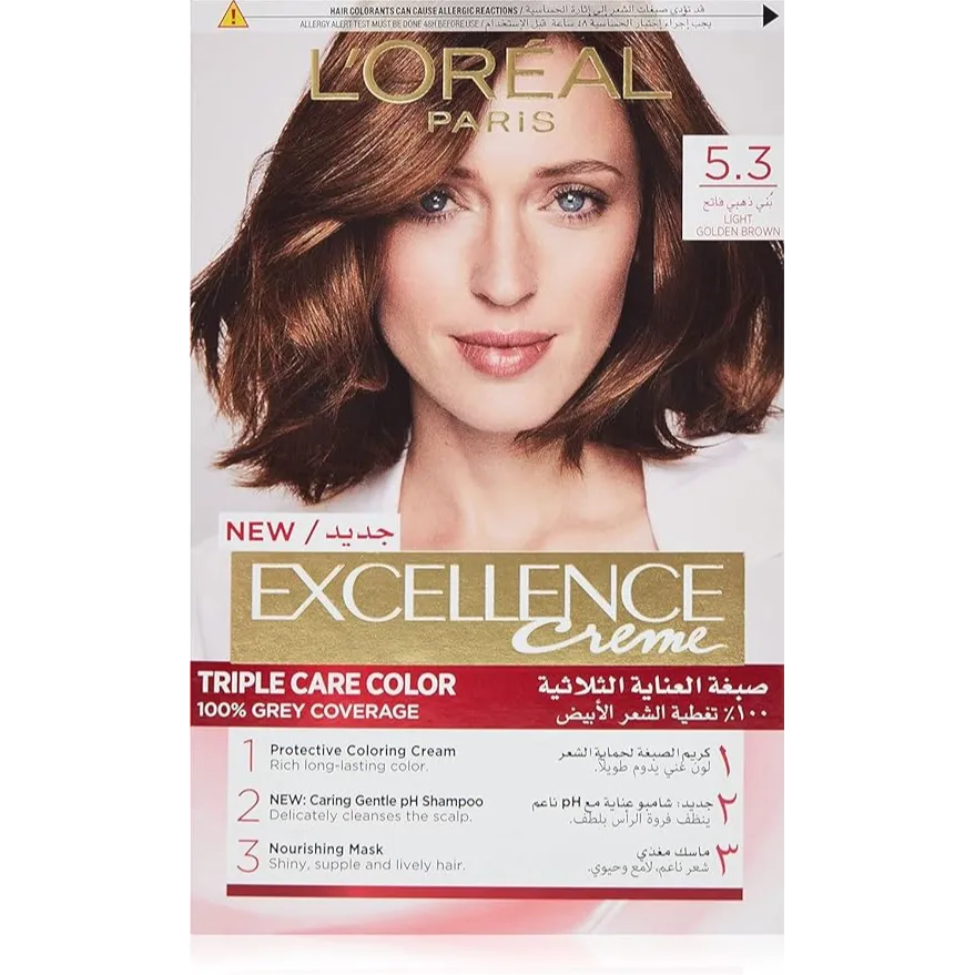 L’Oréal Paris | Excellence Light Golden Brown Haircolor