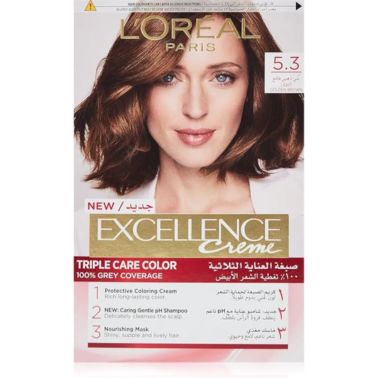 L’Oréal Paris | Excellence Light Golden Brown Haircolor