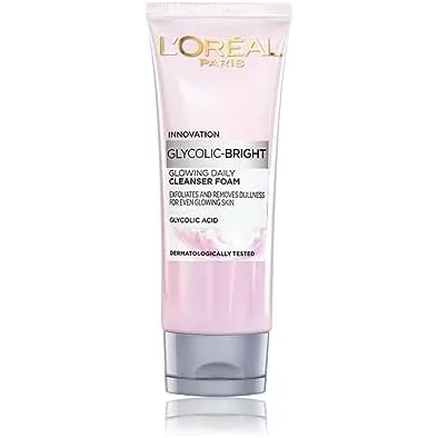 Loreal | Glycolic Bright Glowing Cleanser Foam | 100ml