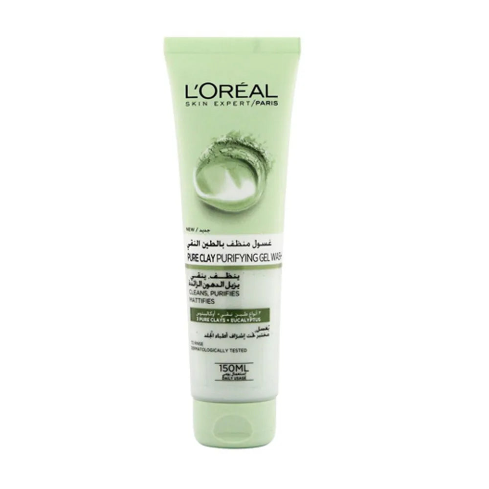 L'Oreal Paris | Pure Clay Purifying Gel Wash | 150ml