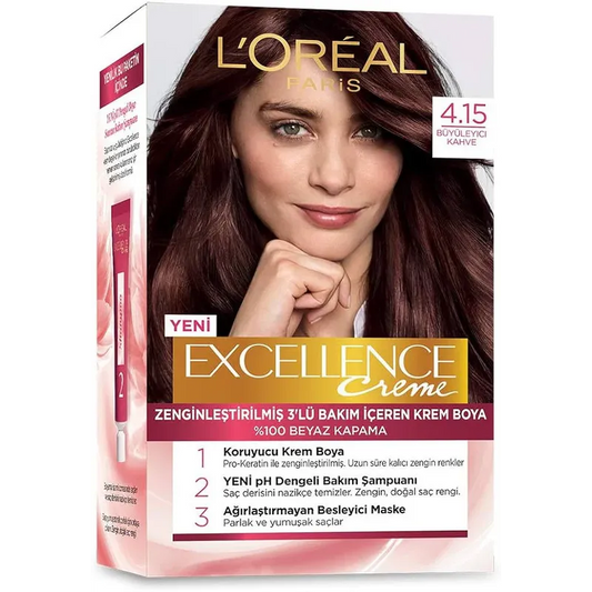 L'Oreal Paris | Excellence Creme 4.15 Haircolor 15%