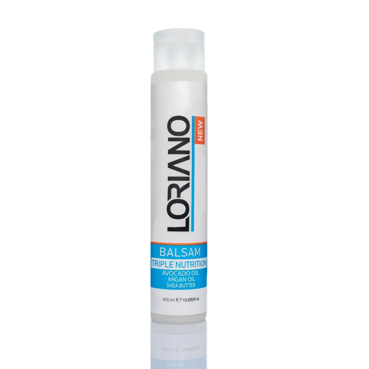 Loriano | Triple Nutrition Balsam with Avocado Oil & Argan Oil & Shea Butter | 400ml