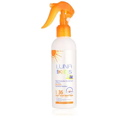 Luna | Kids Water-Resistant Sunscreen Spray for All Skin Types SPF 36 | 165ml