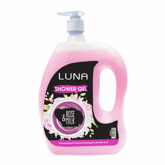 Luna | shower gel with rose and milk scent | 2litres