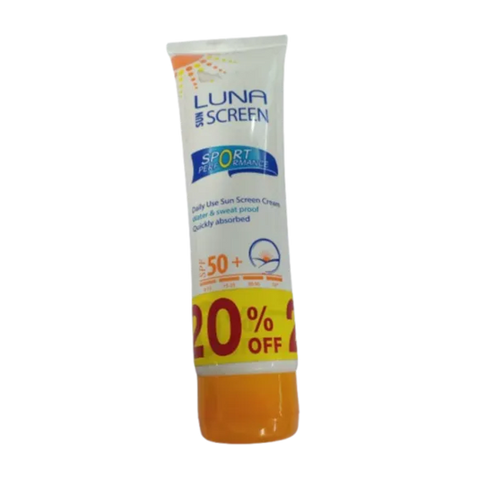 Luna | Sun Screen SPF 50 Cream | 130ml | 20% Off