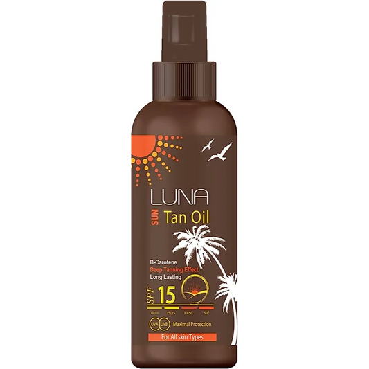 Luna | Sun Tanning Oil Spf 15 | 200ml
