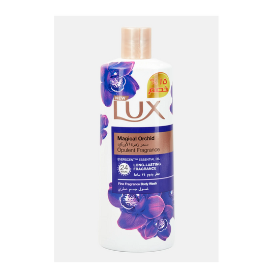 Lux | Perfumed Shower Gel Magical Orchid For 24 Hours Long Lasting Fragrance | 500Ml 15% Off