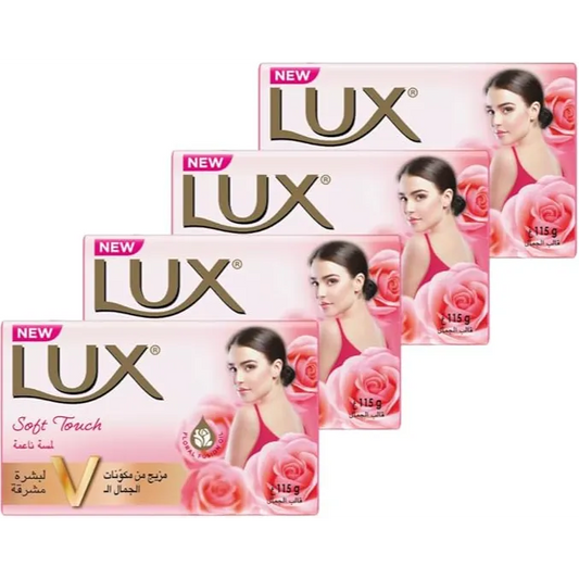 Lux | Soap Soft Touch | 115g | 4Pieces