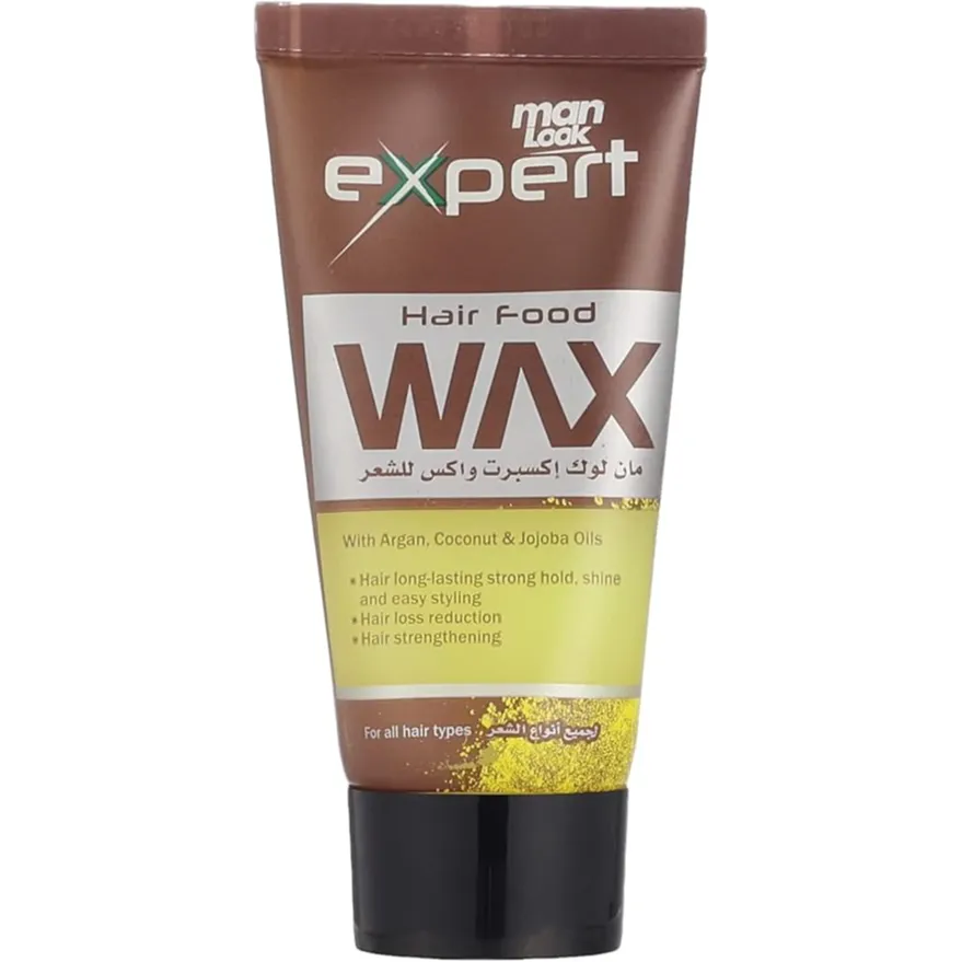 Man Look | Expert Hair Food Wax For All Hair Types | 50gm