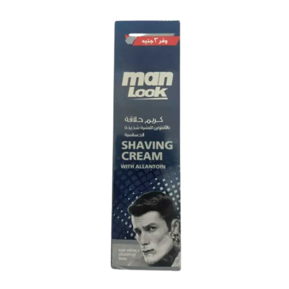 Man Look | Shaving Cream For Highly Sensitive Skin | 90gm