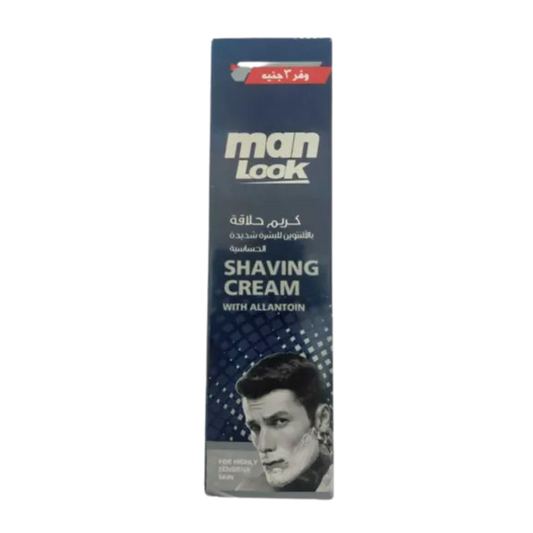 Man Look | Shaving Cream For Highly Sensitive Skin | 90gm