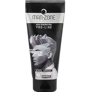 Man Zone | Steel Effect Hair Gel | 175ml