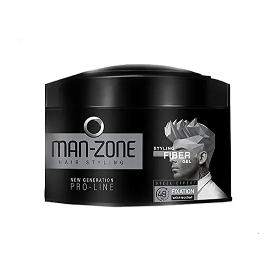Man Zone | Steel Effect Hair Gel | 125ml