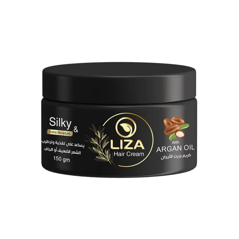 Mash Premiere | Liza Hair Cream Argan Oil Nourish and Moisturize Normal and Dry Hair | 150Gm