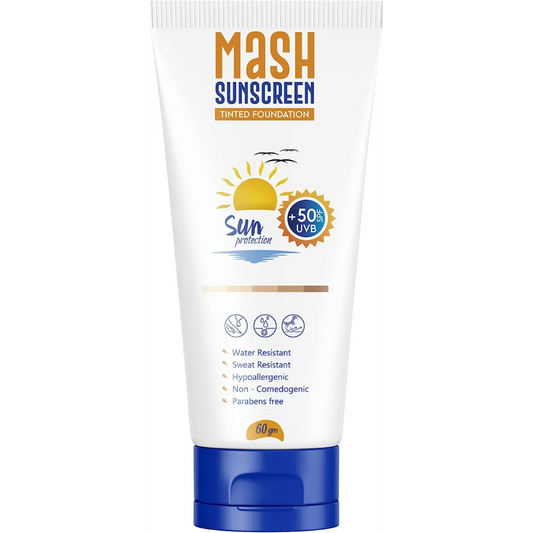 Mash | sunscreen daily moisturizing cream spf +50 | 60ml