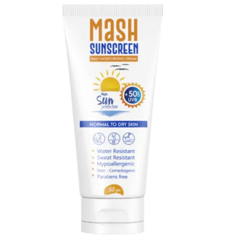 Mash | Sunscreen Daily Moisturizing Cream SPF50+ | 60ml