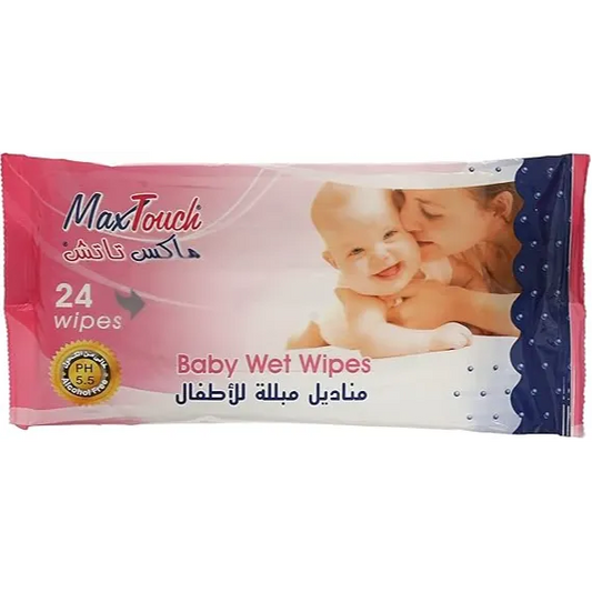Max Touch | Baby Wet Wipes | 24Wipes