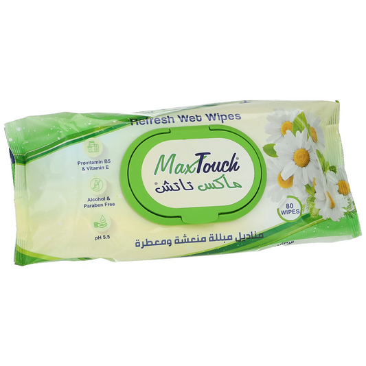 Max Touch | Wet Wipes | 80Wipes