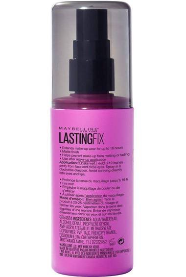Maybelline Facestudio Lasting Fix Setting Spray 100ml back view