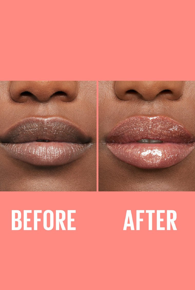 Maybelline Lifter Gloss hydrated high-shine lip result
