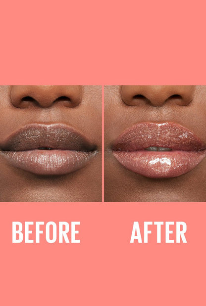 Maybelline Lifter Gloss hydrated high-shine lip result