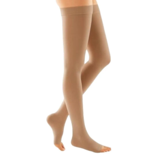 Medi | Duomed Compression Stocking Ccl.2 Above Knee Open Toe | XXL