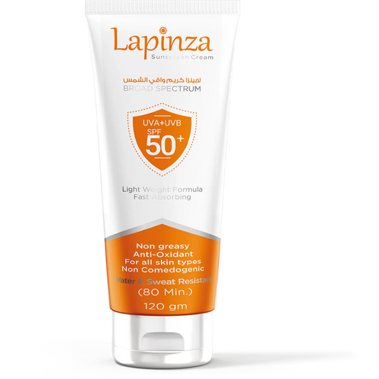 Melano | Lapinza Sunscreen SPF50+ for All Skin Types | 120gm