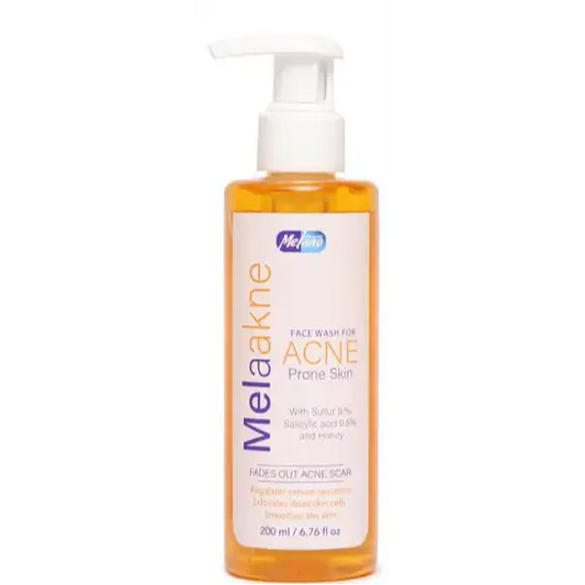 Melano Pharma | Melaakne Face Wash For Acne Prone Skin | 200ml