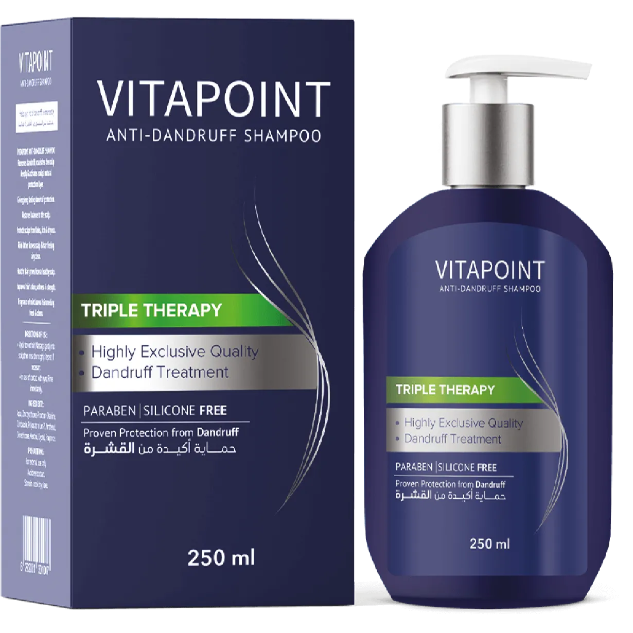 Melano Pharma | Vitapoint Shampoo Anti Dandruff | 250ml