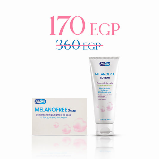 Melano MelanoFree Soap & Body Lotion Set