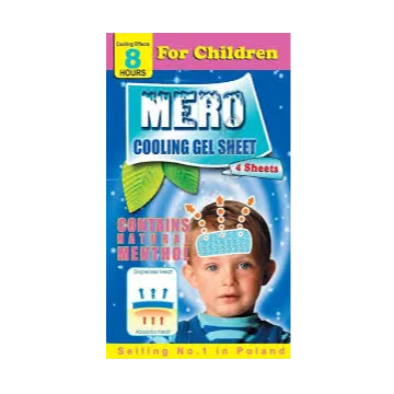Mero | Cooling Gel Sheet For Infant | 4Sheets