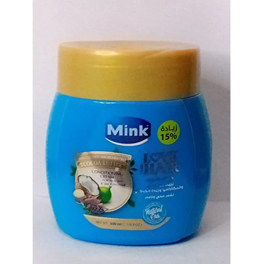 Mink | Hair Conditioning Cream with Mink And Wheat Germ Oil | 500gm