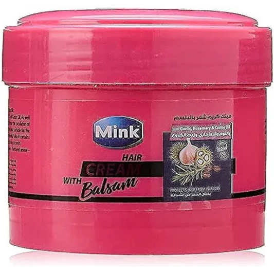 Mink | Hair Cream with Balsam Garlic Rosemary and Castor Oil | 250ml