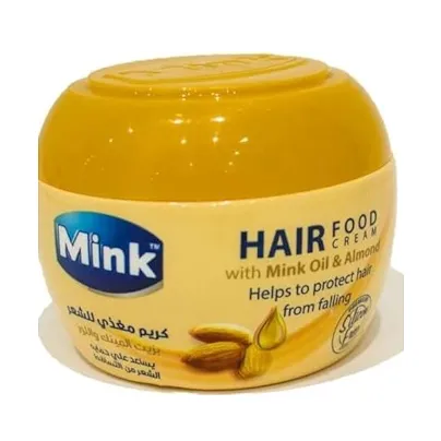 Mink | Hair Food Cream with Mink Oil & Almond | 250ml