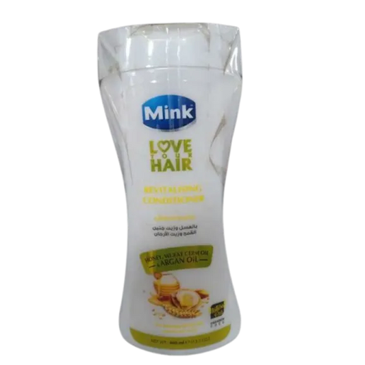 Mink | shampoo With Honey wheat germ oil & argan oil | 400ml