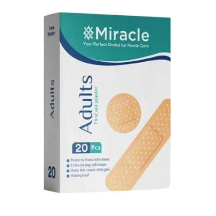 Miracle | Medical Plaster for Adult | 20Pcs