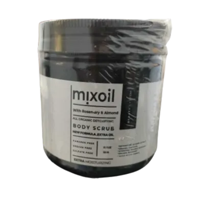In Natural | Mixoil Body Scrub with Rosemary & Almond Oil | 300ml