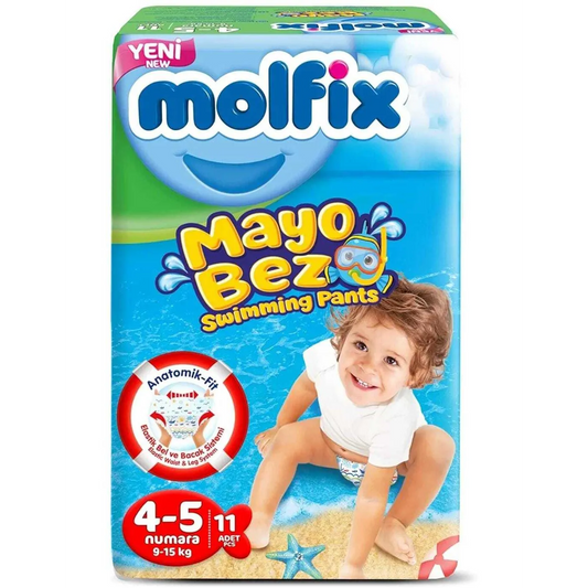 Molfix | Swimming Pants Size 4-5 | 11 Pcs